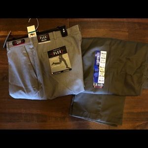 2 pair of grey men’s dress pants. NEW WITH TAGS